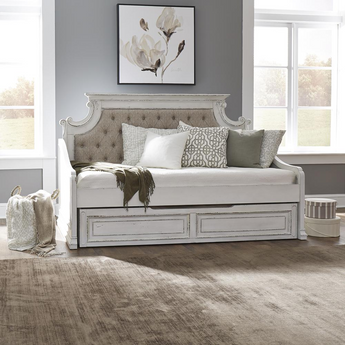 Magnolia Manor Twin Trundle Bed Antique White