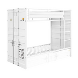 Bunk Bed (Twin/Twin), White