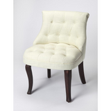 Mona Linen Slipper Chair