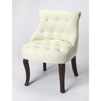 Mona Linen Slipper Chair