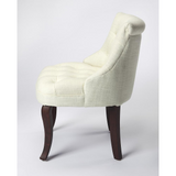 Mona Linen Slipper Chair