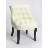 Mona Linen Slipper Chair