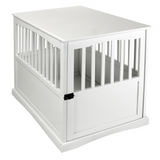 Pet Crate End Table-White