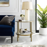 Aimee End Table Soft Gold