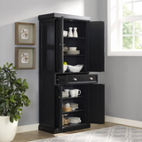 Seaside Pantry Distressed Black