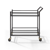 Aimee Bar Cart Oil Rubbed Bronze