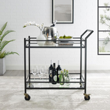 Aimee Bar Cart Oil Rubbed Bronze