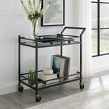 Aimee Bar Cart Oil Rubbed Bronze