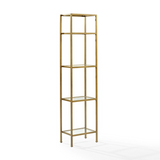 Aimee Narrow Etagere Soft Gold