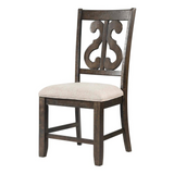 Stanford Wooden Swirl Back Side Chair Set