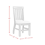Stanford Standard Height Side Chair Set
