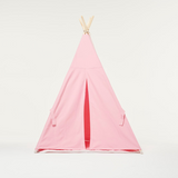 Teepee Play Tent Pink with Cushion