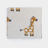 Cotton Baby Blanket Giraffe