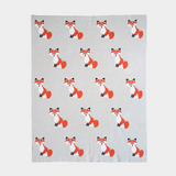 Cotton Baby Blanket Fox