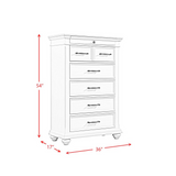 Picket House Furnishings Brooks 6-Drawer Chest