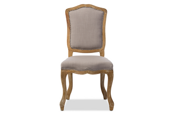 Chateauneuf Cottage Weathered Oak Dining Side Chair