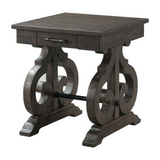 Stanford Trestle Square Side Table