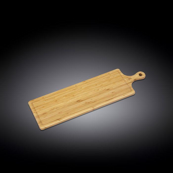 Set Of 2 Bamboo Long Serving Board With Handle 26