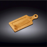 Set Of 10 Bamboo Tray 6.75" X 2.75" | For Appetizers
