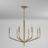 8LT Chandelier, AGB Finish