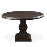 Toulon 60In Vintage Brown Round Dining Table