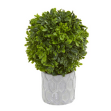 9in. Boxwood Artificial Mini Topiary (Set of 3)