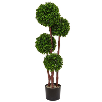 3ft. Boxwood Topiary Artificial Tree UV Resistant (Indoor/Outdoor)