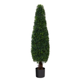 4ft. Boxwood Topiary Artificial Tree UV Resistant (Indoor/Outdoor)