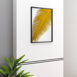 Metal Wall Art - Palm Leaf (Gold) Nature Wall Decor