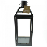 Classic Metal Candle Lantern - 16.5 inches