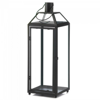 Classic Metal Candle Lantern - 21.5 inches