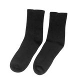 Cashmere Ribbed Socks Black