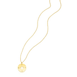 Romana 14K Yellow Gold Necklace with Compass