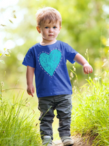 Scribbled Heart Bodysuit -Image by Shutterstock