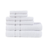 100% Turkish Cotton 6pcs Towel Set, 5DS73-0233