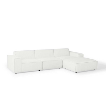 Restore 4-Piece Sectional Sofa White