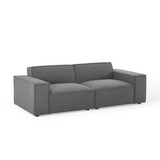 Restore 2-Piece Sectional Sofa, Charcoal