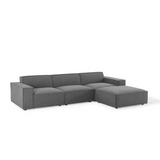 Restore 4-Piece Sectional Sofa Charcoal