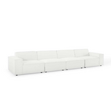 Restore 4-Piece Sectional Sofa, White