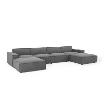 Restore 6-Piece Sectional Sofa Charcoal
