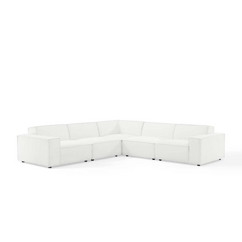 Restore 5-Piece Sectional Sofa, White