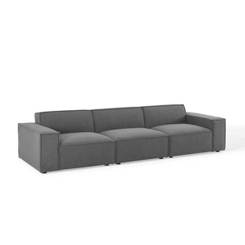 Restore 3-Piece Sectional Sofa, Charcoal