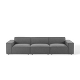 Restore 3-Piece Sectional Sofa, Charcoal