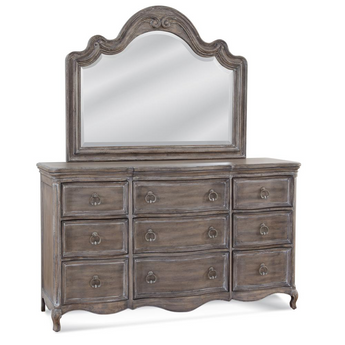 Genoa Triple Dresser and Mirror