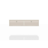 Liberty 42.28 Floating Entertainment Center in Off White