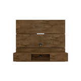 Vernon 62.99" Floating Entertainment Center in Rustic Brown