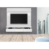 Cabrini 1.8 Floating Wall Theater Entertainment Center in White Gloss