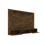 Liberty 70.86" Floating Entertainment Center in Rustic Brown