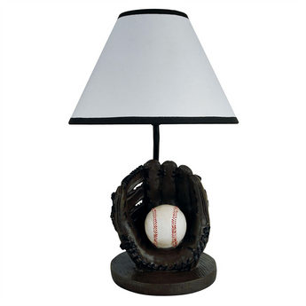 15H Baseball Accent Table Lamp