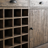 Tuscany Reclaimed Pine Wine Cabinet
